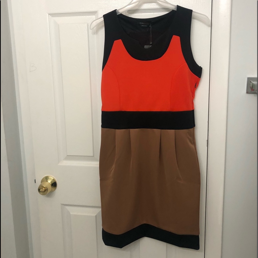 BCBG nwt Color block dress